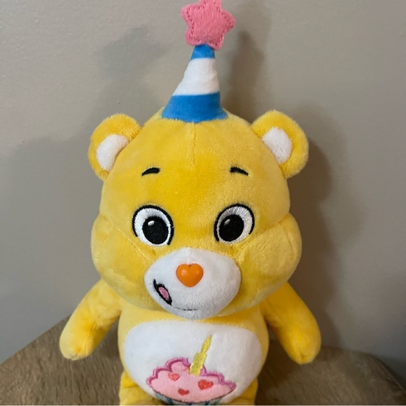 CARE BEARS Small Birthday Bear Plush Toy - Picture 7 of 8